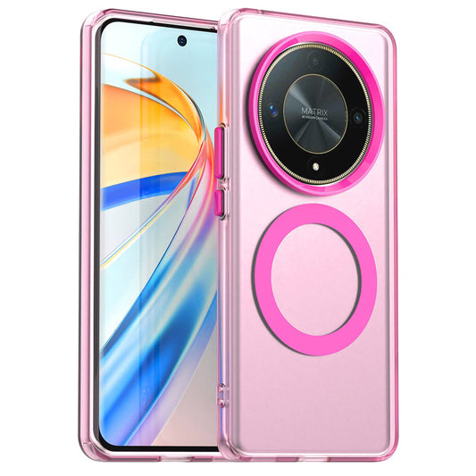 MagSafe futrola za Honor Magic6 Lite, Techsuit, CandyCase, Roza