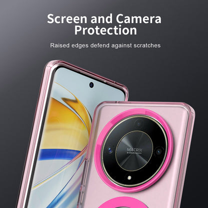 MagSafe futrola za Honor Magic6 Lite, Techsuit, CandyCase, Roza