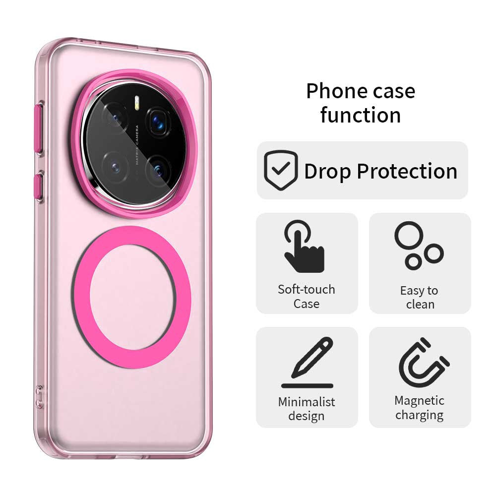 MagSafe futrola za Honor Magic7 Pro, Techsuit, CandyCase, Roza