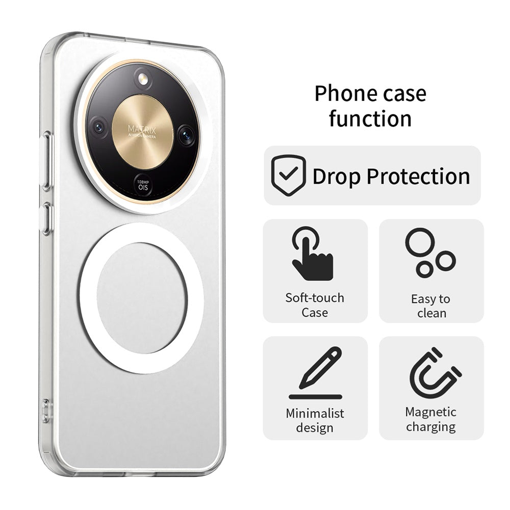 Futrola MagSafe za Honor Magic8 Lite, Techsuit, CandyCase, Bijela