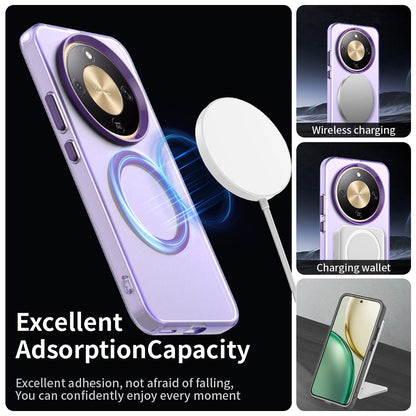 MagSafe futrola za Honor Magic8 Lite, Techsuit, CandyCase, Ljubičasta