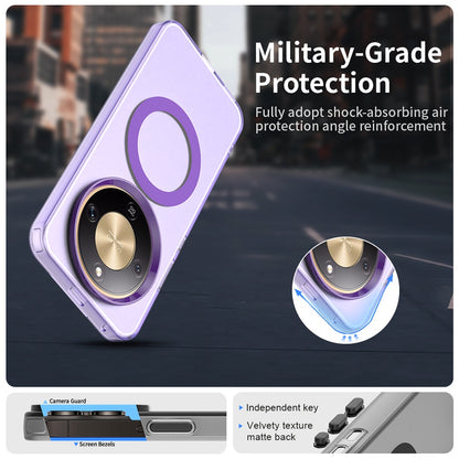 MagSafe futrola za Honor Magic8 Lite, Techsuit, CandyCase, Ljubičasta