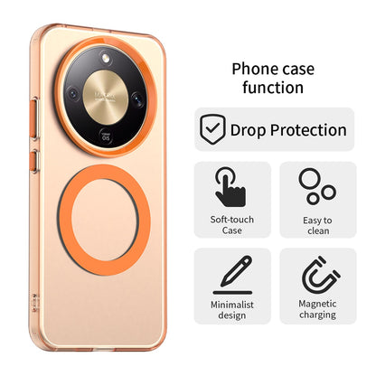 Futrola MagSafe za Honor Magic8 Lite, Techsuit, CandyCase, Narančasta