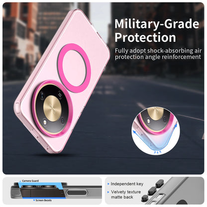 Futrola MagSafe za Honor Magic8 Lite, Techsuit, CandyCase, Roza