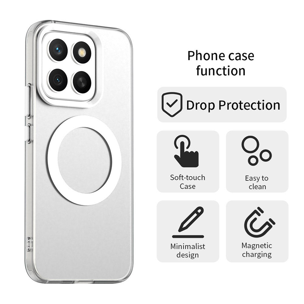 MagSafe futrola za Honor X8c, Techsuit, CandyCase, Bijela