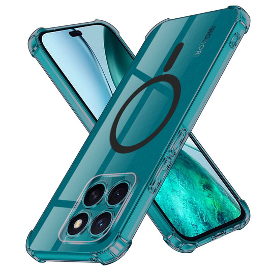 MagSafe futrola za Honor X8c, Techsuit, Shockproof Clear, Dimna