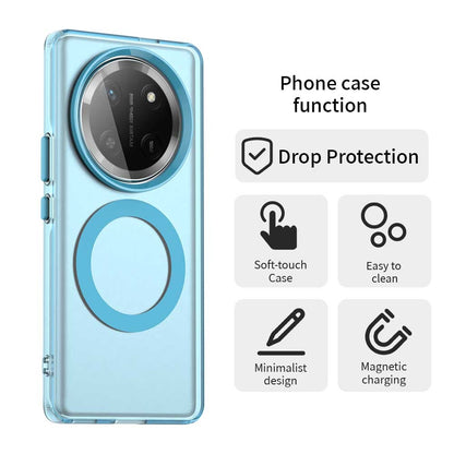 MagSafe futrola za Honor X9c / Magic7 Lite, Techsuit, CandyCase, Plava