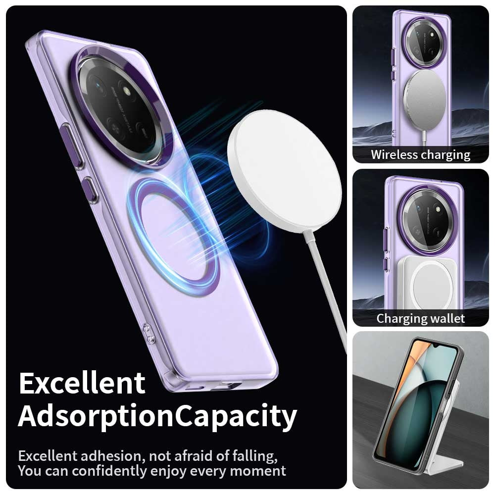 MagSafe futrola za Honor X9c / Magic7 Lite, Techsuit, CandyCase, Ljubičasta