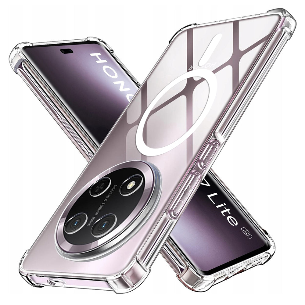 MagSafe futrola za Honor X9c / Magic7 Lite, Techsuit, Otporna na udarce, Prozirna