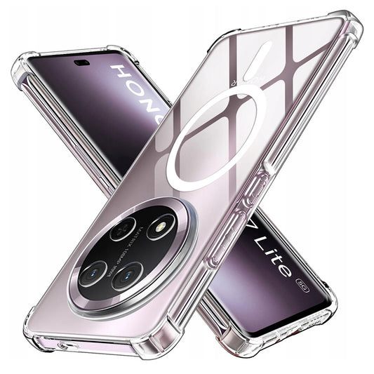 MagSafe futrola za Honor X9c / Magic7 Lite, Techsuit, Otporna na udarce, Prozirna