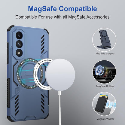 MagSafe futrola za Huawei nova 14 Pro, Techsuit, ArmorMag, Plava