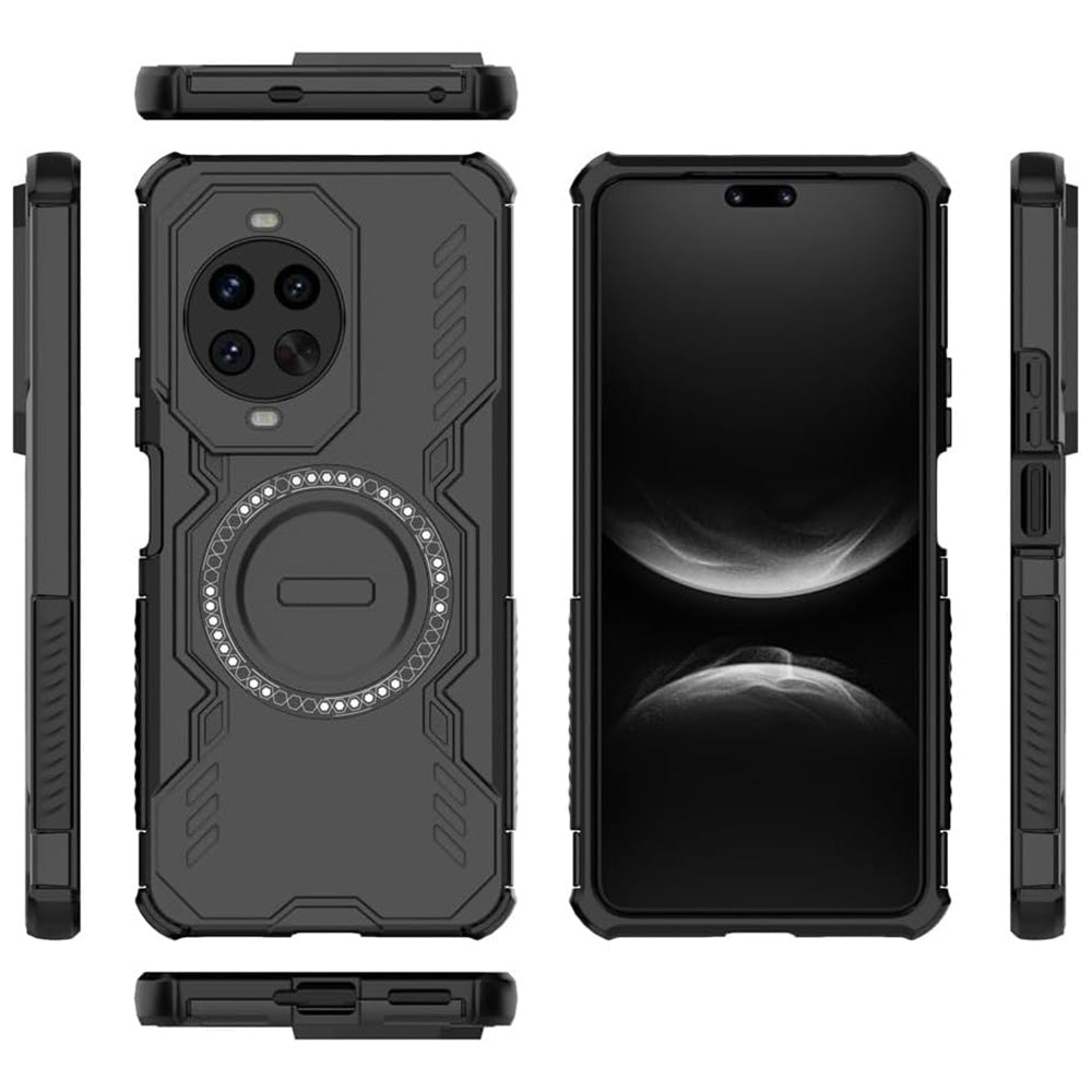 MagSafe futrola za Huawei nova 14 Pro, Techsuit, ArmorMag, Crna