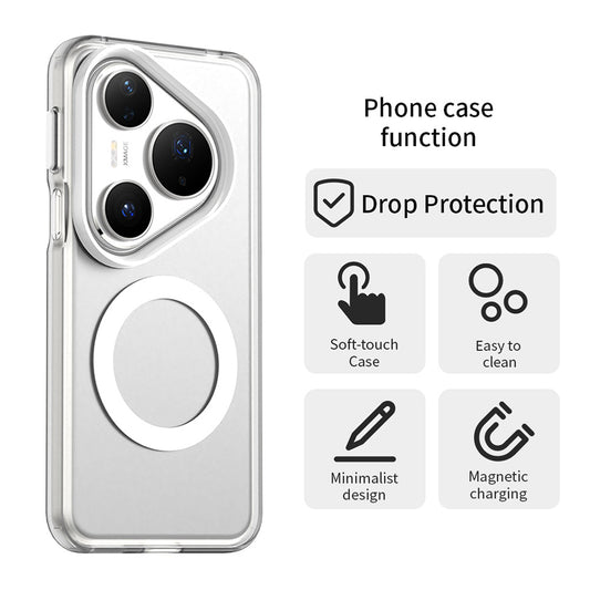 MagSafe futrola za Huawei Pura 80 Pro, Techsuit, CandyCase, Bijela