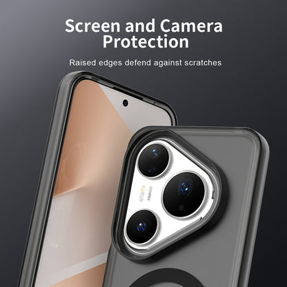 MagSafe futrola za Huawei Pura 80 Pro, Techsuit, CandyCase, Crna