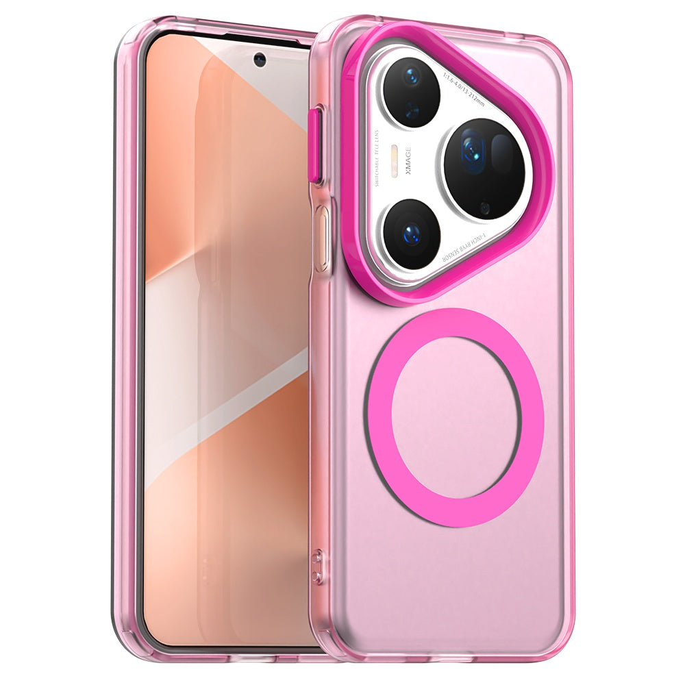 MagSafe futrola za Huawei Pura 80 Ultra, Techsuit, CandyCase, Roza