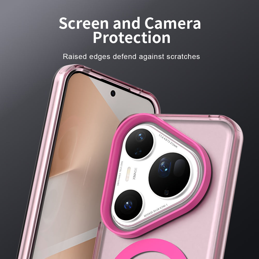 MagSafe futrola za Huawei Pura 80 Ultra, Techsuit, CandyCase, Roza