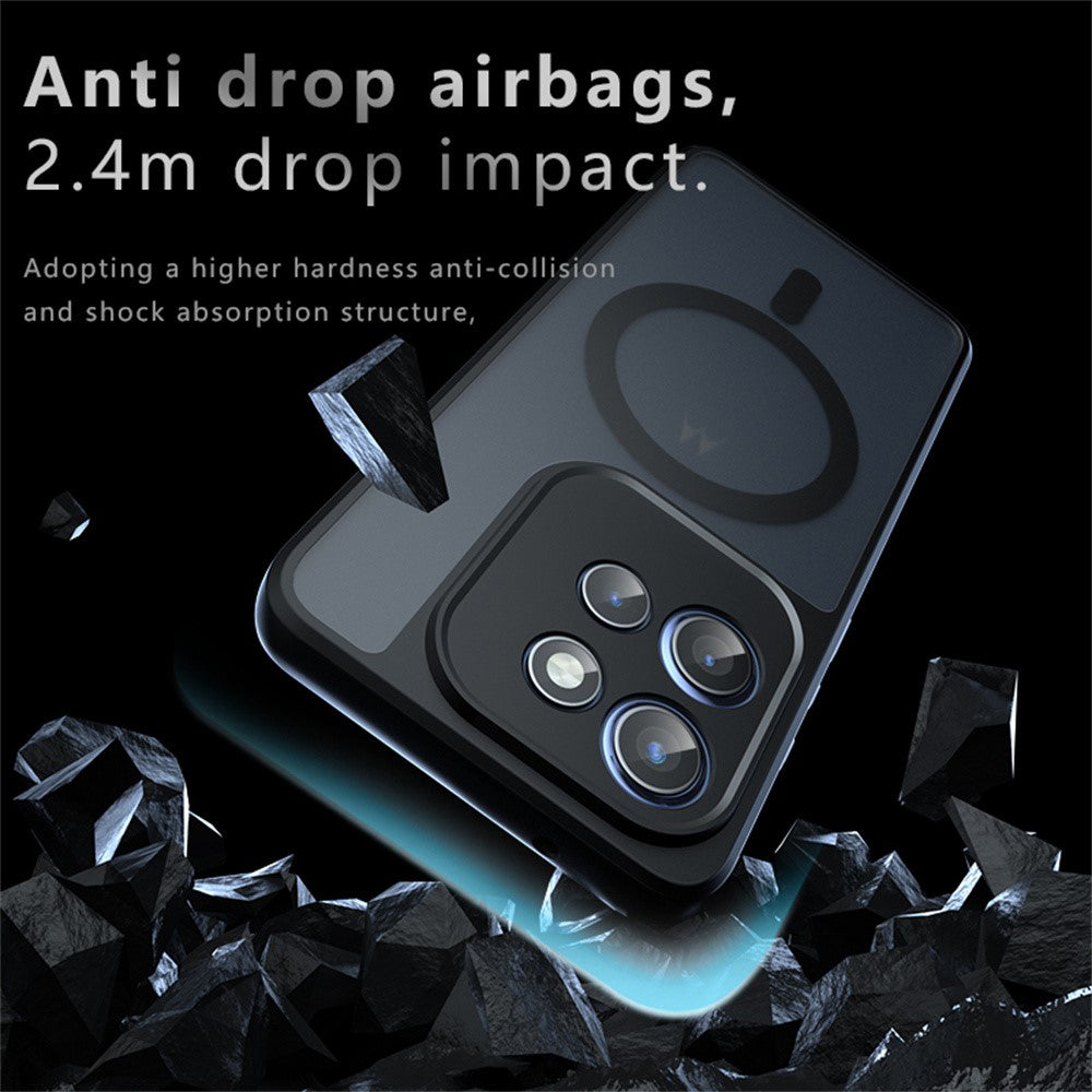 Futrola MagSafe za Motorola Edge 60 Neo / Edge 50 Neo / ThinkPhone 25, Techsuit, PureFrost, Satin Crna