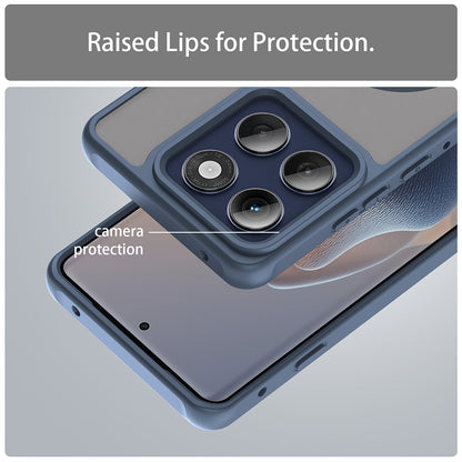 MagSafe futrola za Motorola Edge 60 Pro, Techsuit, HaloFrost II (Velika rupa za leću), Tamnoplava