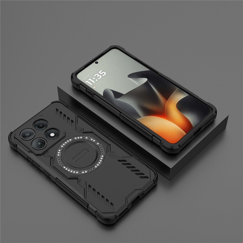 MagSafe futrola za Motorola Edge 70 Max, Techsuit, ArmorMag, Crna
