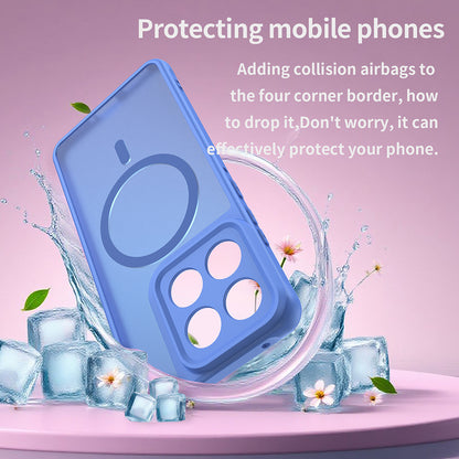 Futrola MagSafe za Motorola Edge 70, Techsuit, HaloFrost II, Plava