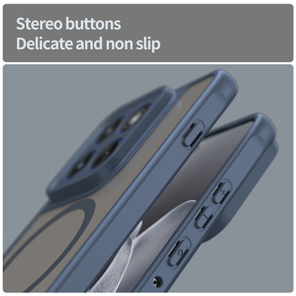 Futrola MagSafe za Motorola Edge 70, Techsuit, HaloFrost II, Tamnoplava