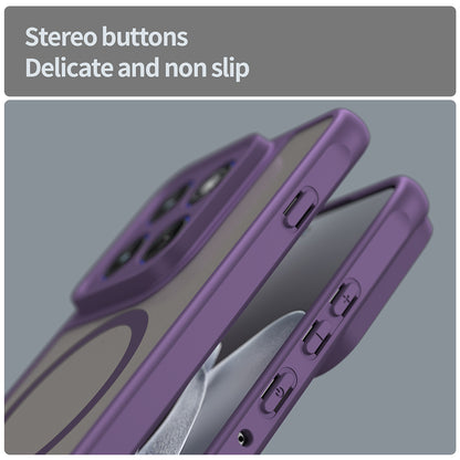 MagSafe futrola za Motorola Edge 70, Techsuit, HaloFrost II, Ljubičasta