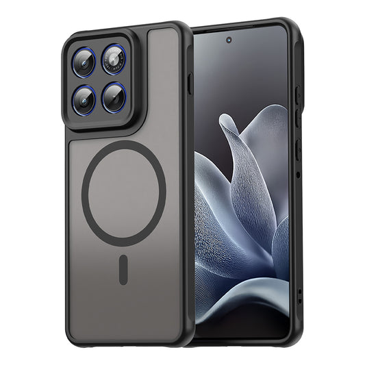 MagSafe futrola za Motorola Edge 70, Techsuit, HaloFrost II, Crna