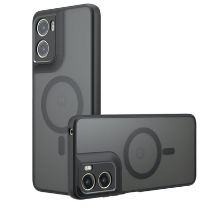 Futrola MagSafe za Motorola Moto G06, Techsuit, PureFrost, Satin Crna