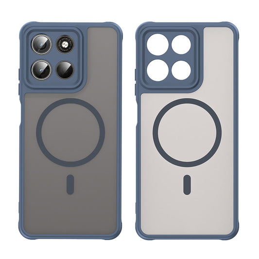 MagSafe futrola za Motorola Moto G47 / G37 Power / G37, Techsuit, HaloFrost II, Tamnoplava
