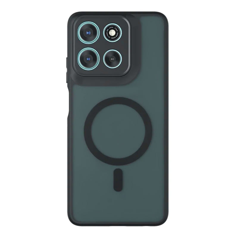 Futrola MagSafe za Motorola Moto G67 Power / G57 Power, Techsuit, PureFrost, Satin Crna