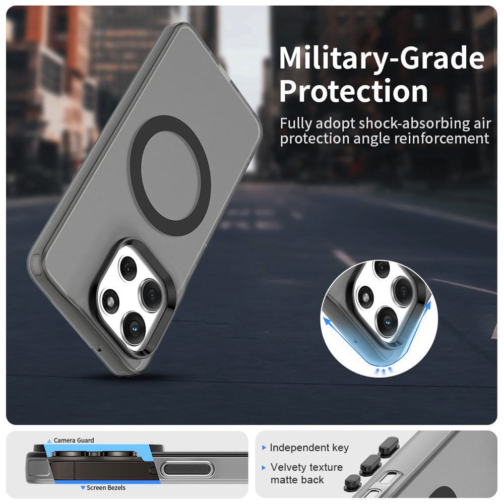 MagSafe futrola za Motorola Moto G86, Techsuit, CandyCase, Crna