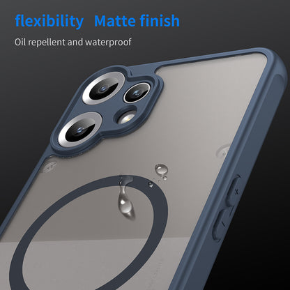 MagSafe futrola za Nothing CMF Phone 2 Pro, Techsuit, HaloFrost II, Tamnoplava