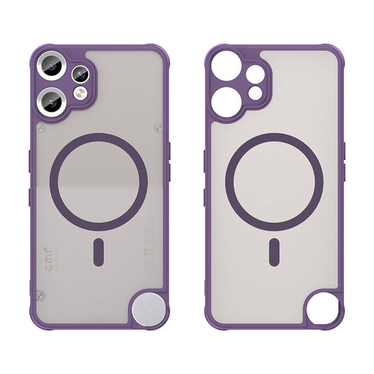 MagSafe futrola za Nothing CMF Phone 2 Pro, Techsuit, HaloFrost II, Ljubičasta