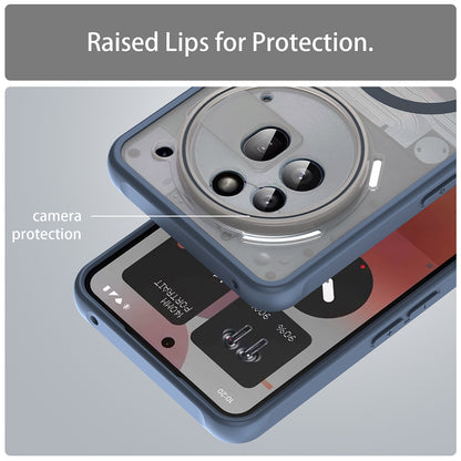 MagSafe futrola za Nothing Phone (3a) Pro, Techsuit, HaloFrost II, Tamnoplava