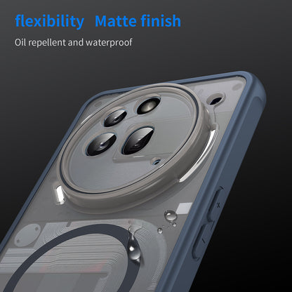 MagSafe futrola za Nothing Phone (3a) Pro, Techsuit, HaloFrost II, Tamnoplava