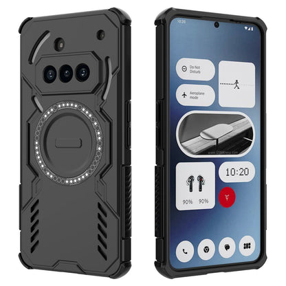 MagSafe futrola za Nothing Phone (3a), Techsuit, ArmorMag, Crna