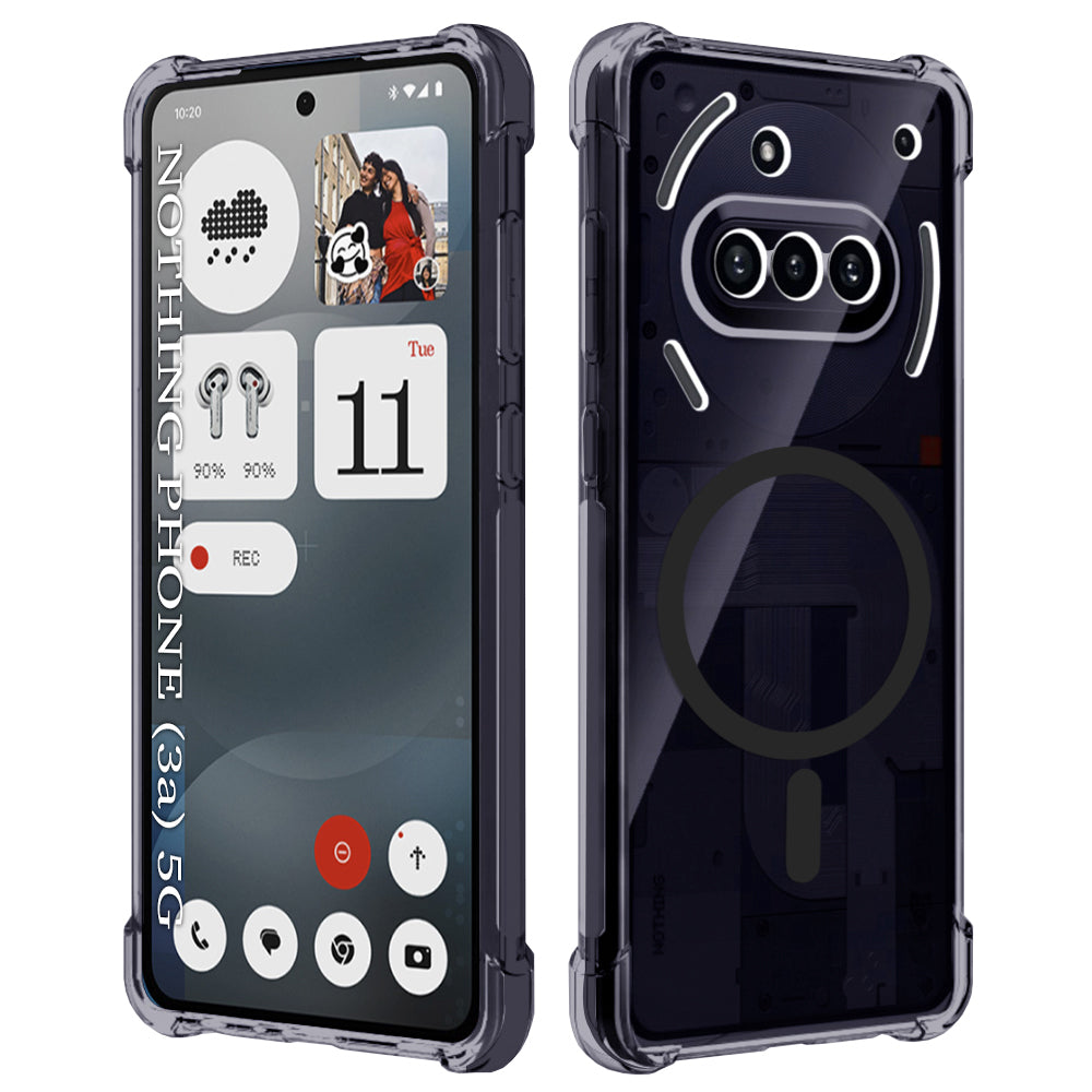 MagSafe futrola za Nothing Phone (3a), Techsuit, Shockproof Clear, Dimna