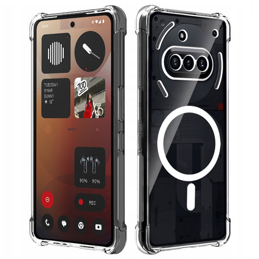 MagSafe futrola za Nothing Phone (3a), Techsuit, Otporna na udarce, Prozirna