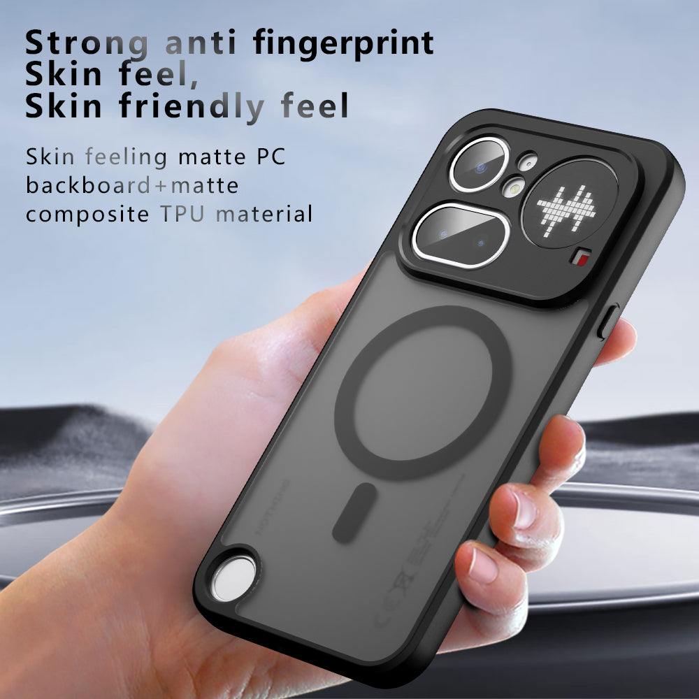 MagSafe futrola za Nothing Phone (4b), Techsuit, PureFrost, Crna Satenska