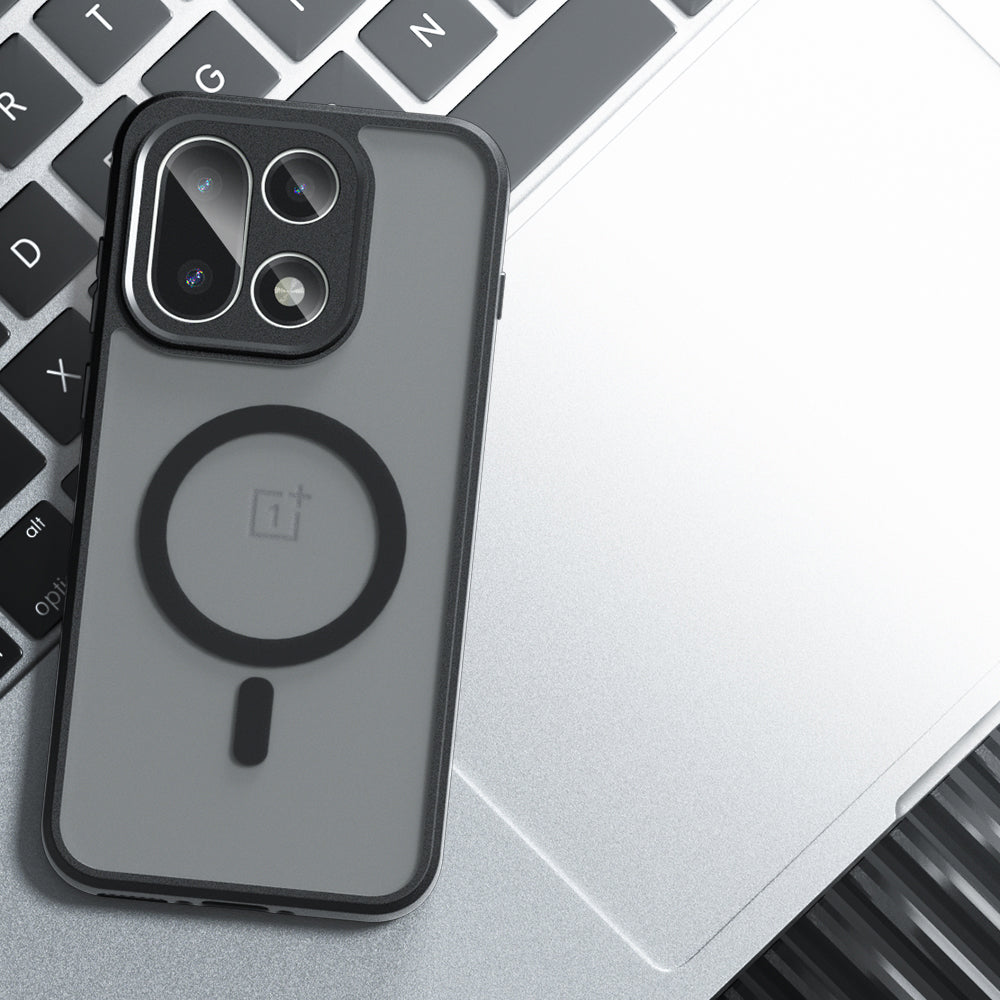 Futrola MagSafe za OnePlus 15, Techsuit, PureFrost, Satin Crna