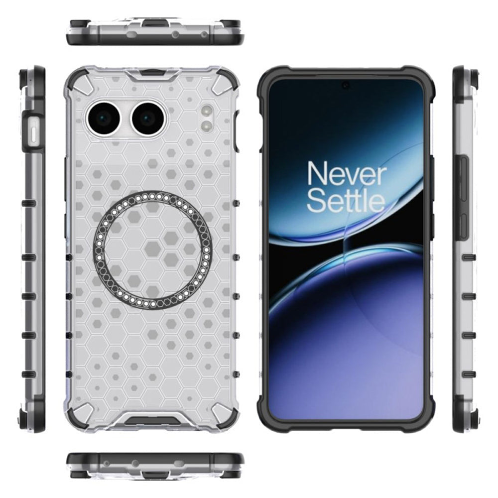 MagSafe futrola za OnePlus Nord 4, Techsuit, HoneyComb Shield, Bijela