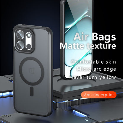 MagSafe futrola za OnePlus Nord 6, Techsuit, PureFrost, Crna Satinirana