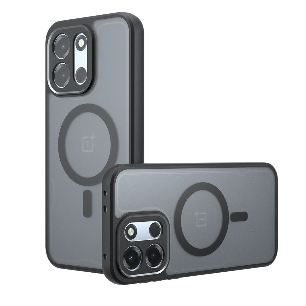 MagSafe futrola za OnePlus Nord 6, Techsuit, PureFrost, Crna Satinirana