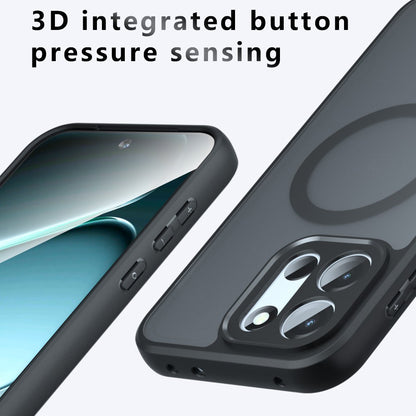 MagSafe futrola za OnePlus Nord 6, Techsuit, PureFrost, Crna Satinirana