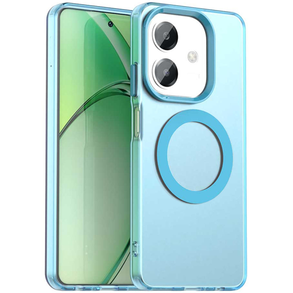 MagSafe maska za Oppo A3 4G / A3 5G, Techsuit, CandyCase, Plava