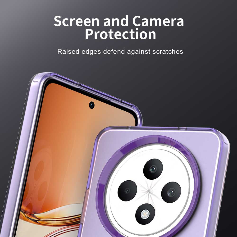 MagSafe maska za Oppo A3 4G / A3 5G, Techsuit, CandyCase, Ljubičasta