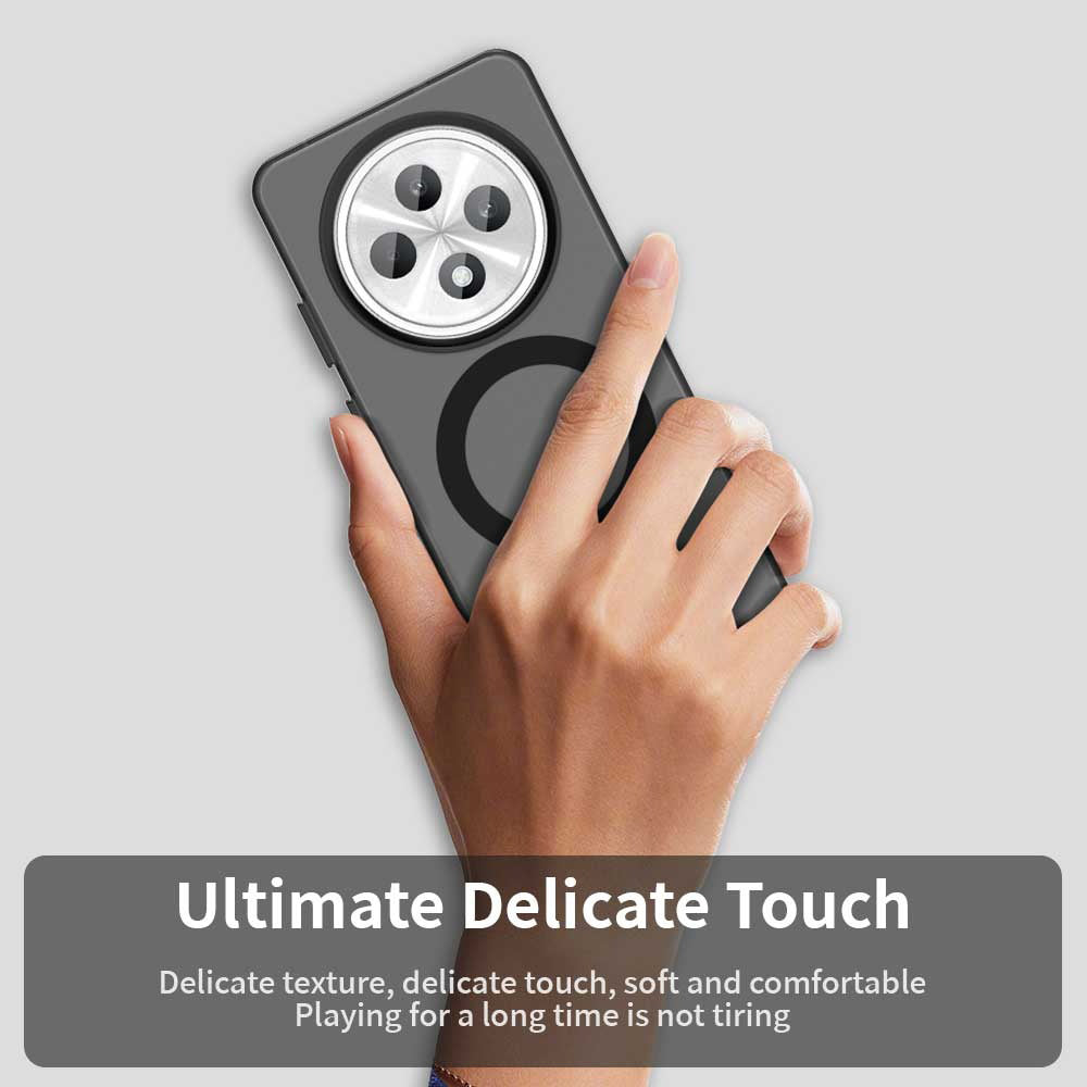 MagSafe futrola za Oppo A3 4G / A3 5G, Techsuit, CandyCase, Crna