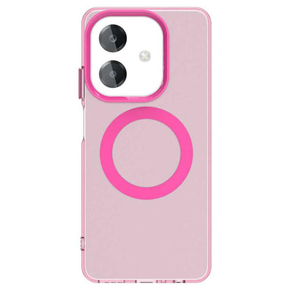 MagSafe maska za Oppo A3 4G / A3 5G, Techsuit, CandyCase, Roza