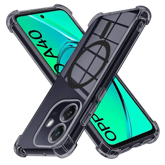 MagSafe futrola za Oppo A3 4G, Techsuit, Shockproof Clear, Dimna