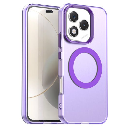 MagSafe maskica za Oppo A5 4G, Techsuit, CandyCase, Ljubičasta